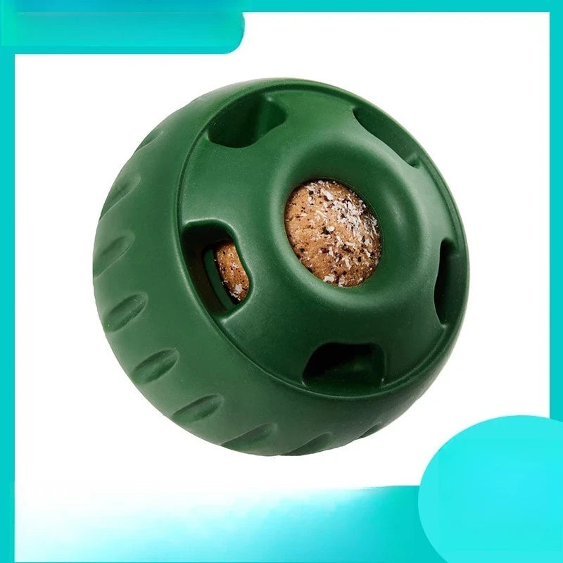 Interactive Dog Treat Feeding Ball