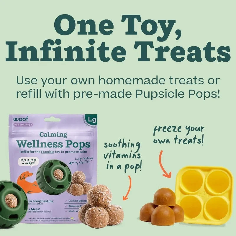 Interactive Dog Treat Feeding Ball