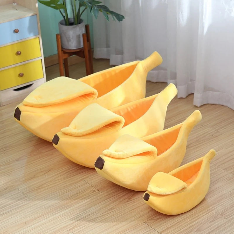 Banana Cat Bed