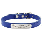 Personalized Leather Collar for Cats and Dogs