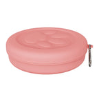 Portable Outdoor Pet Bowl: 2-in-1 Travel Dog Food/Water Dish with Treat Compartment for Hiking, Camping, and On-the-Go Feeding