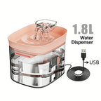 Automatic Pet Feeder And Water Bowl Combo Stainless Steel