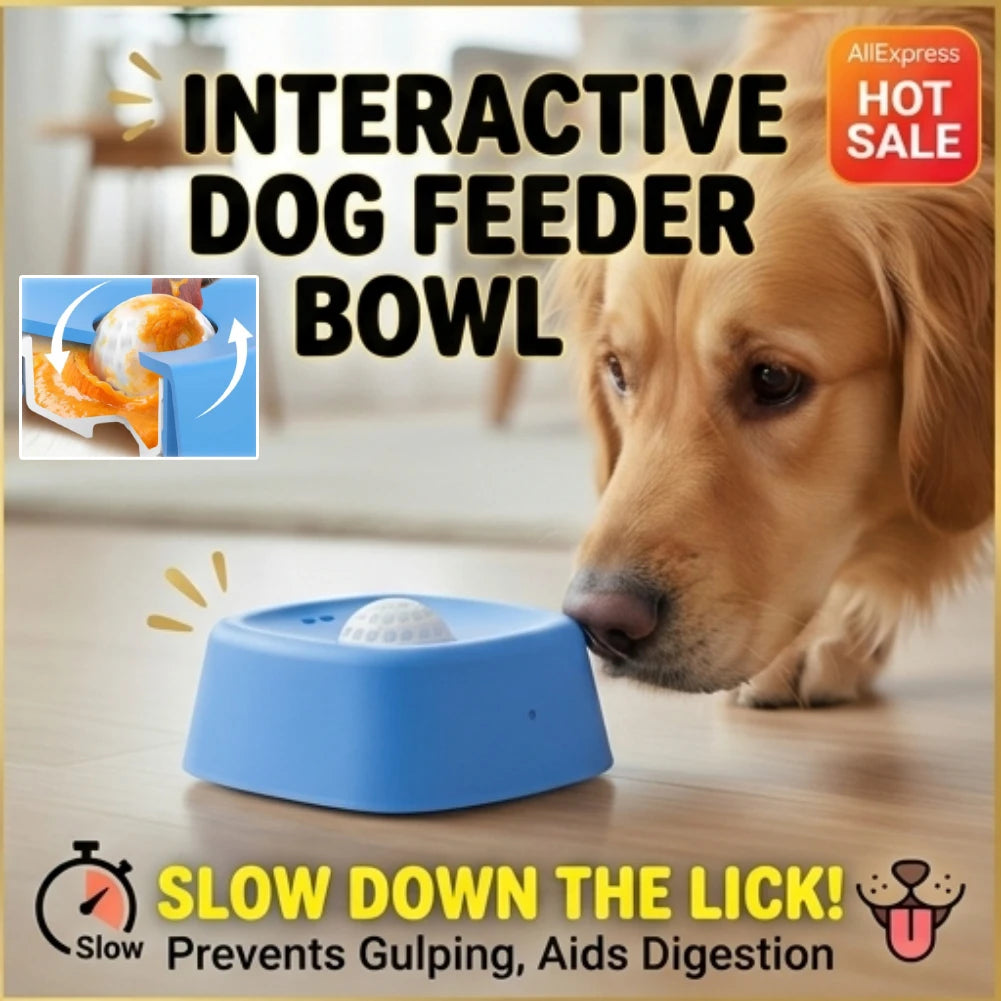 Liquid Lick Bowl Anti Skid Slow Feeder