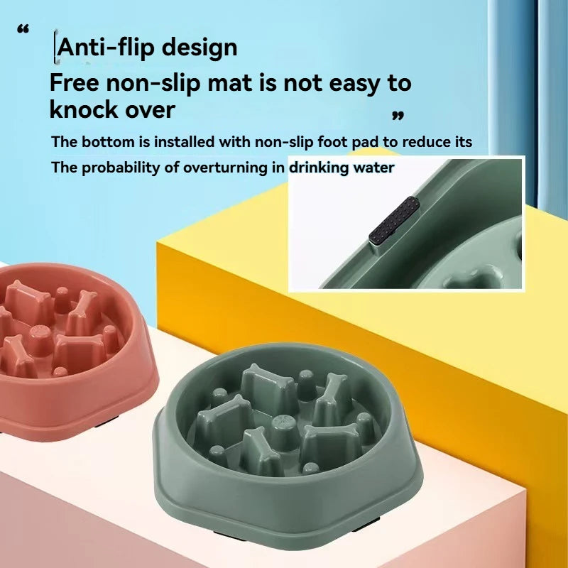 Environmentally Safe Slow Feeder Bowl