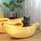 Banana Cat Bed