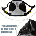Cat and Dog Leash Set, Vest-Style Pet Harness with Anti-Escape Strap, Suitable for Cats and Dogs, Breathable Mesh Leash