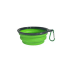 350ML Dog Bowls - Expandable Foldable Travel Pet Bowls with Carabiners, Durable Plastic Food & Water Dishes for Hiking,Walking