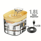 Automatic Pet Feeder And Water Bowl Combo Stainless Steel