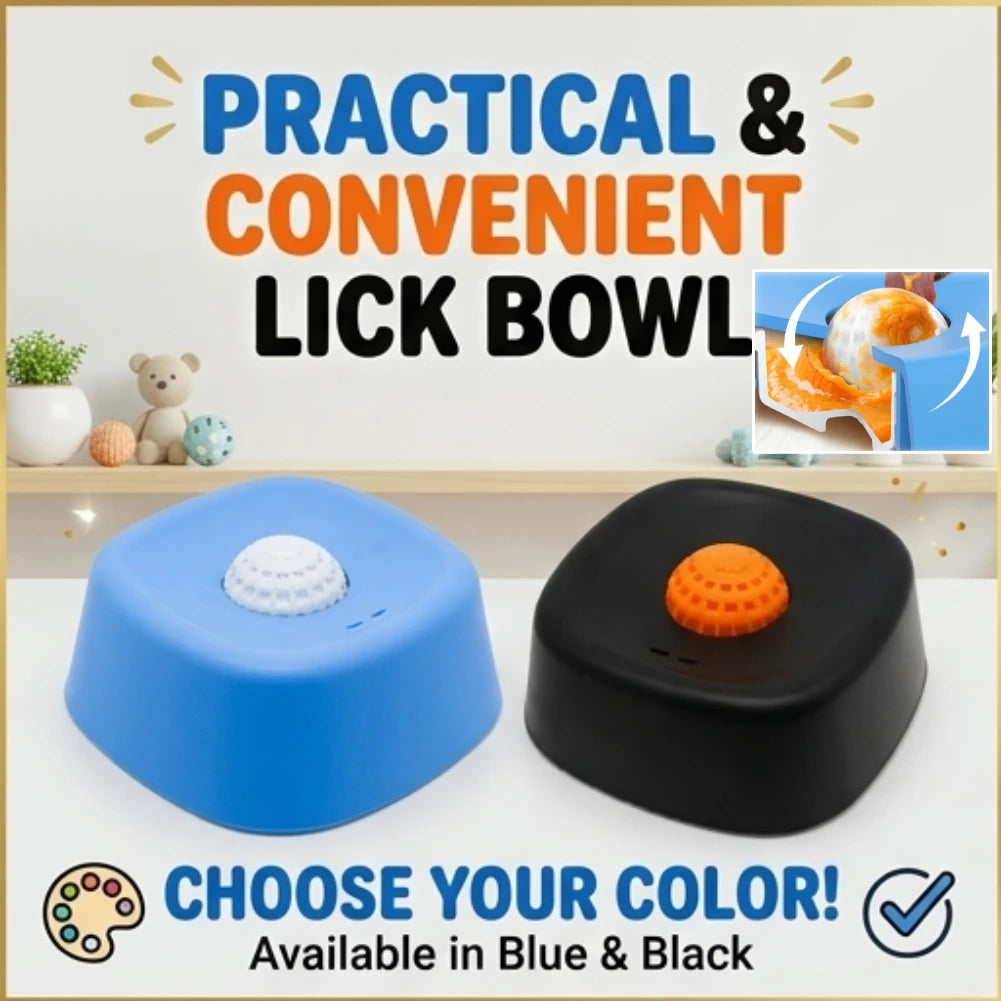 Liquid Lick Bowl Anti Skid Slow Feeder