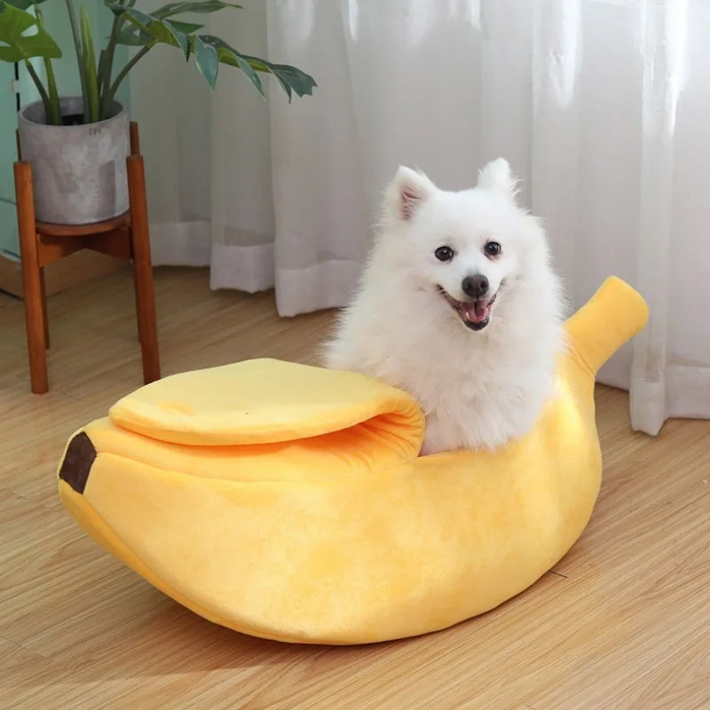 Banana Cat Bed