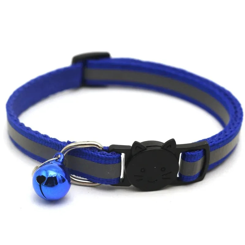 10Pcs Wholesale Collars for Cat and Dogs With a Bell