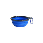 350ML Dog Bowls - Expandable Foldable Travel Pet Bowls with Carabiners, Durable Plastic Food & Water Dishes for Hiking,Walking