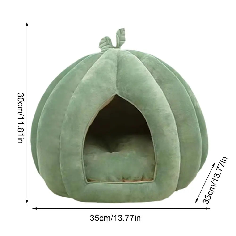 Pumpkin Cat House